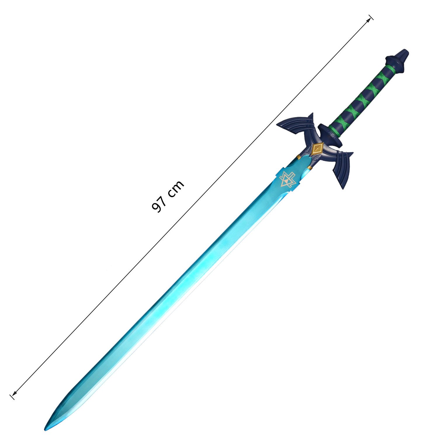zelda breath of the wild master sword cosplay prop