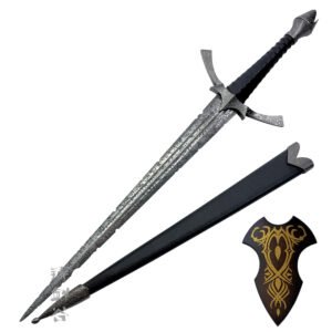 首页 morgul blade 1:1 replica, lotr witch king nazgul sword stainless steel collectible weapon