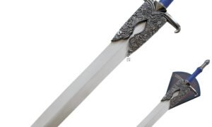 Assassin's Creed Odyssey Broken Spear of Leonidas, 1:1 Full Size Metal Replica, Spartan King's Spear of Eden, Unsharpened Collectible
