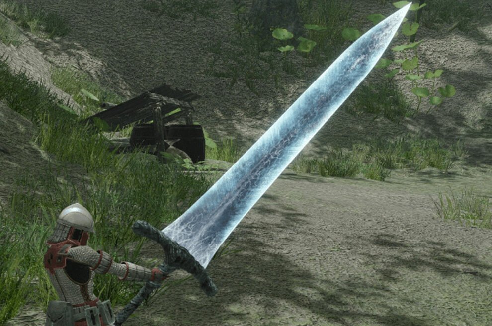 1:1 full size dark moon greatsword replica.