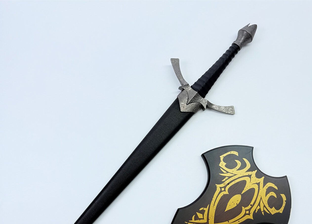 morgul blade 1:1 replica, lotr witch king nazgul sword stainless steel collectible weapon