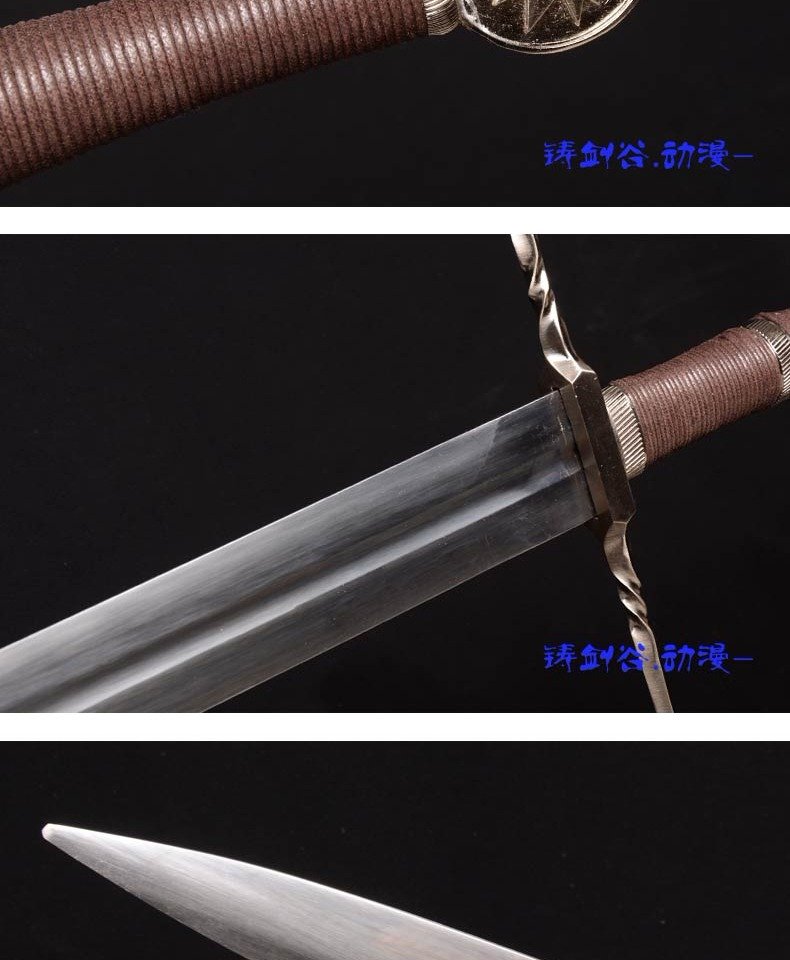 The Witcher 3 Wild Hunt Geralt Sword, Wolven Steel Sword, Silver Sword, Sword of Destiny, White Wolf Blade, Cosplay Prop, 1:1 Replica
