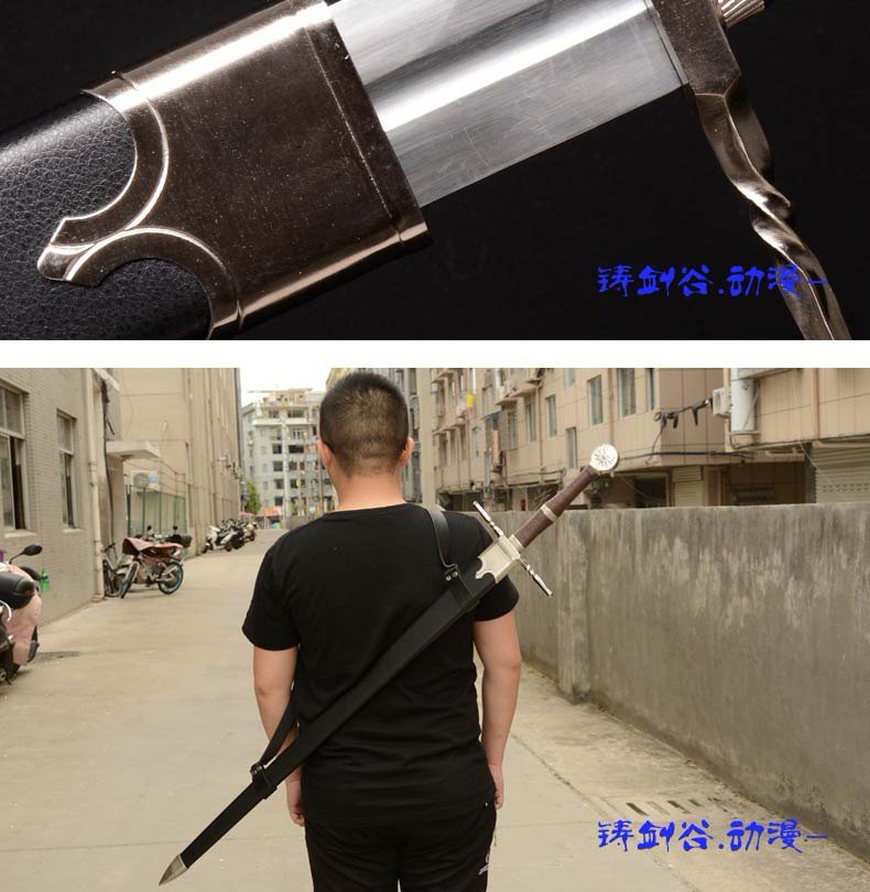 The Witcher 3 Wild Hunt Geralt Sword, Wolven Steel Sword, Silver Sword, Sword of Destiny, White Wolf Blade, Cosplay Prop, 1:1 Replica The Witcher 3 Wild Hunt Geralt Sword, Wolven Steel Sword, Silver Sword, Sword of Destiny, White Wolf Blade, Cosplay Prop, 1:1 Replica