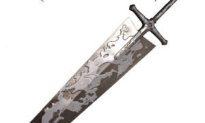 demon destroyer sword | black clover asta replica (non sharpened)