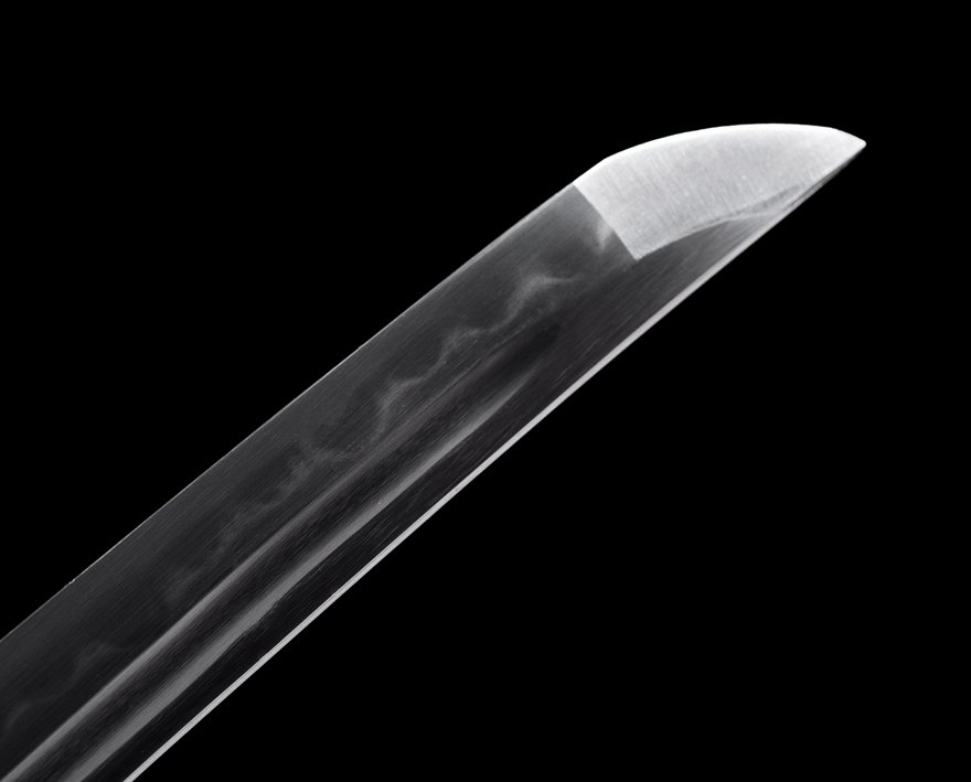 "ghost weep" t10 clay tempered katana (non sharpened)