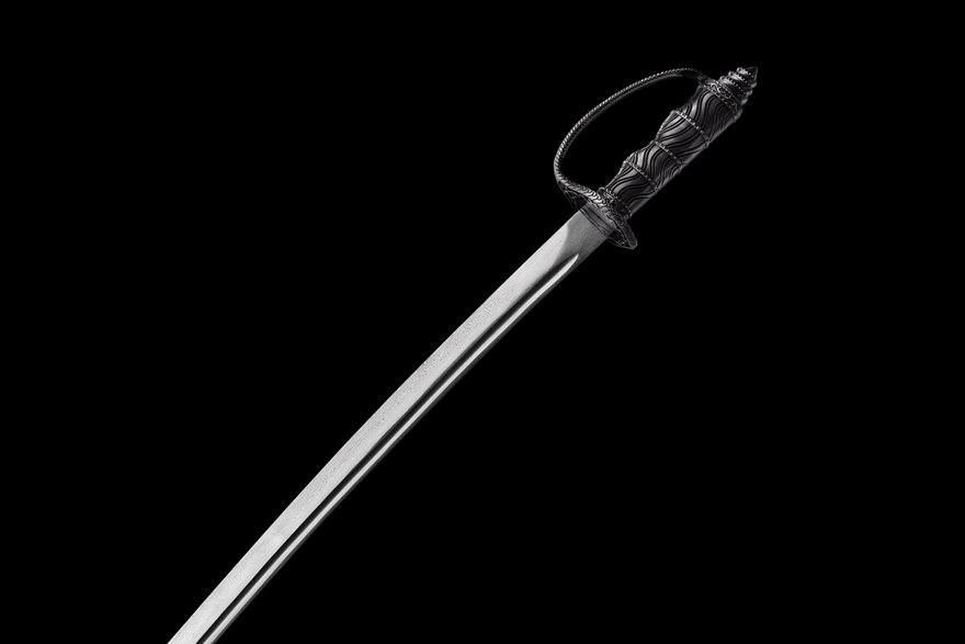 "Dark Dragon Cavalry Saber" (Non-Sharpened) "dark dragon cavalry saber" (non sharpened)