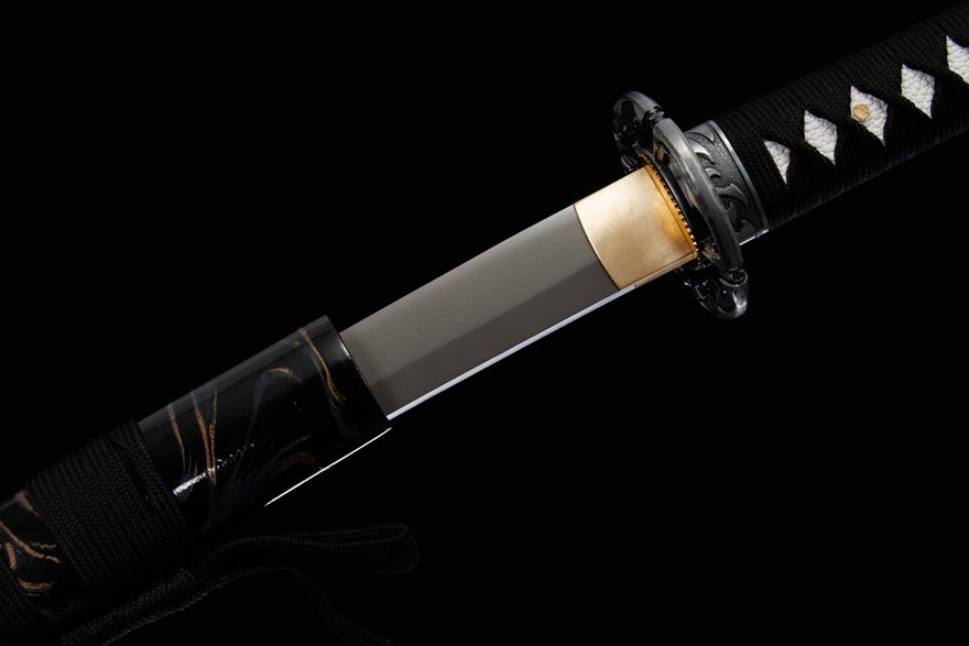 "thousand bird still water" katana (non sharpened)