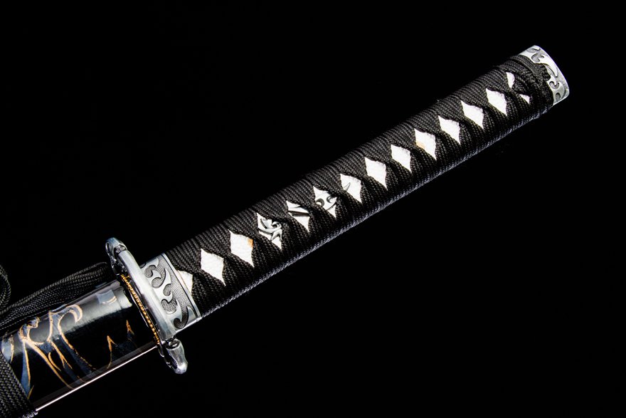 "thousand bird still water" katana (non sharpened)