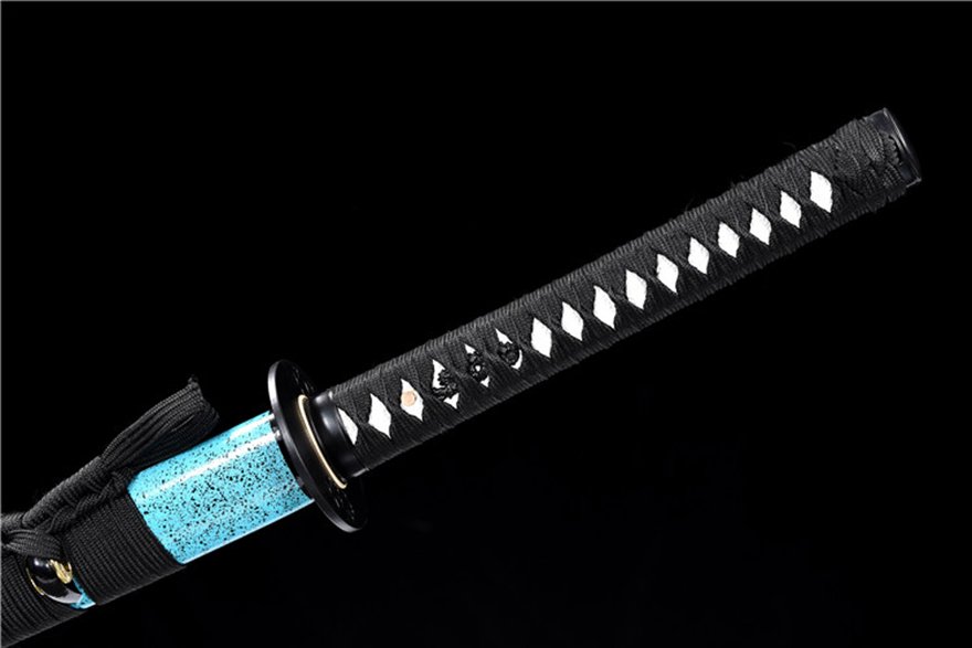 "snowfield" t10 clay tempered katana (non sharpened)