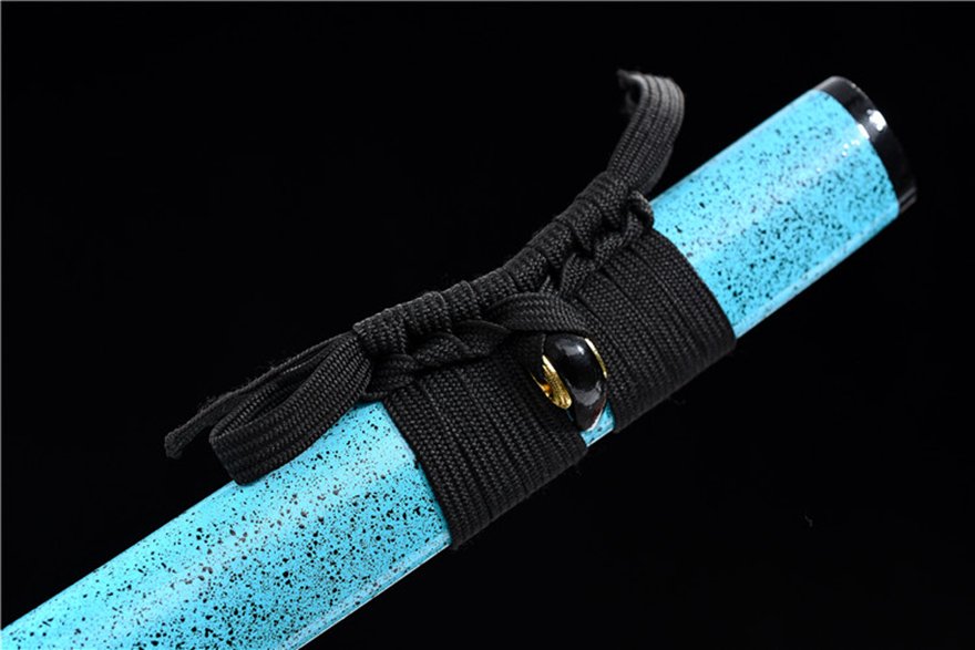 "snowfield" t10 clay tempered katana (non sharpened)