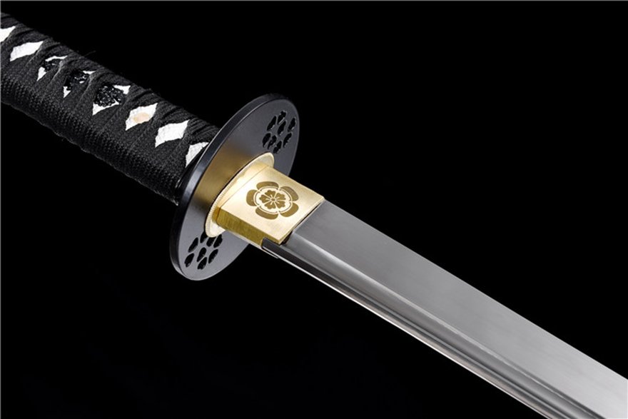 "snowfield" t10 clay tempered katana (non sharpened)