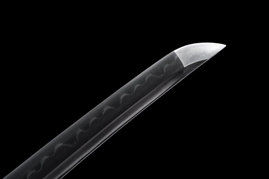 "black hawk" t8 clay tempered katana (non sharpened)