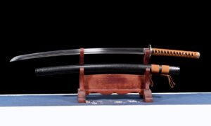 Home "swift wind slash" t8 clay tempered katana (non sharpened)