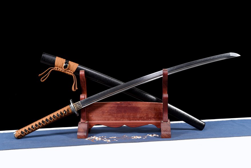 "swift wind slash" t8 clay tempered katana (non sharpened)