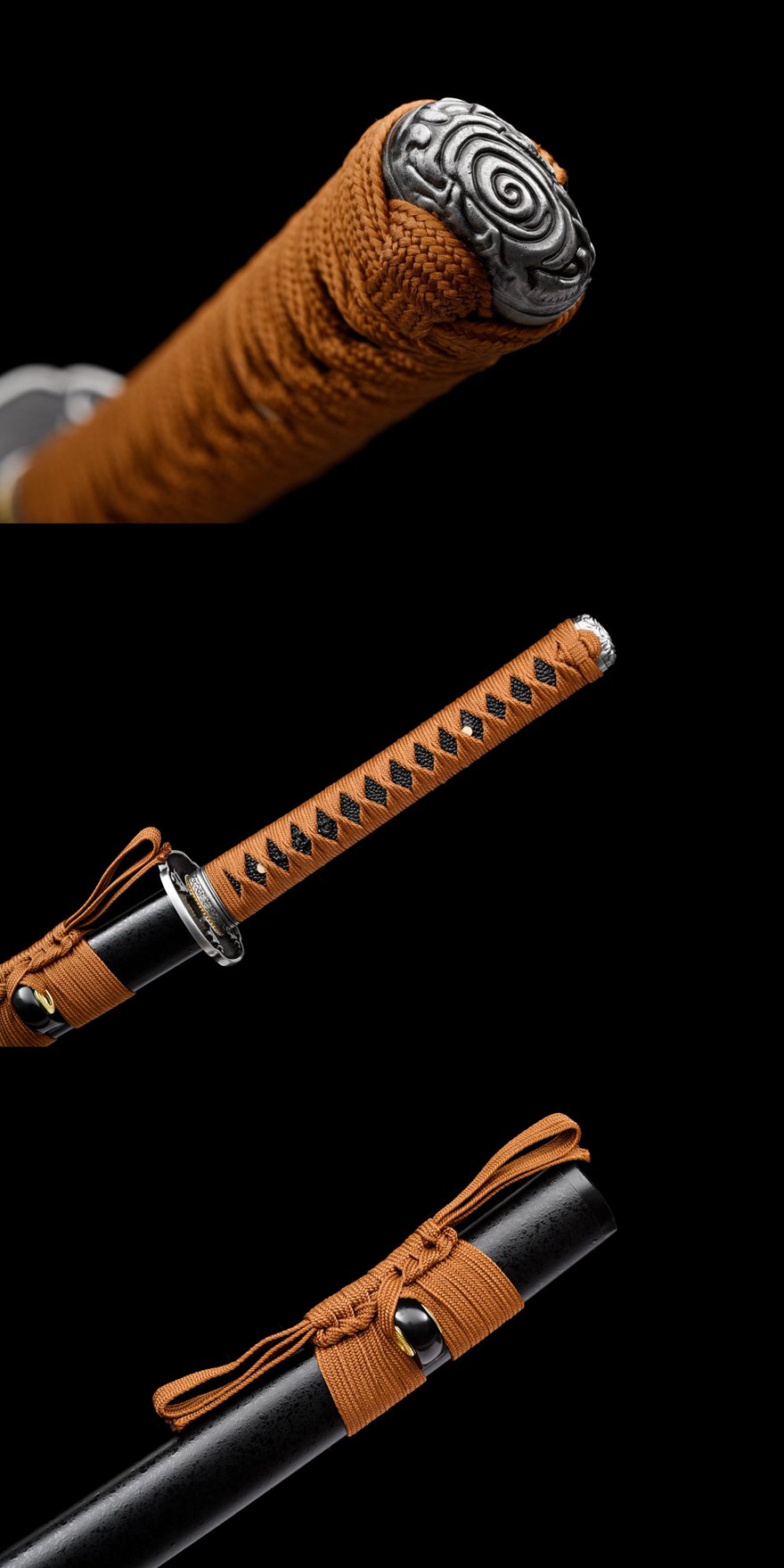 "swift wind slash" t8 clay tempered katana (non sharpened)