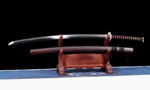 Home "red meteor" t8 clay tempered katana (non sharpened)