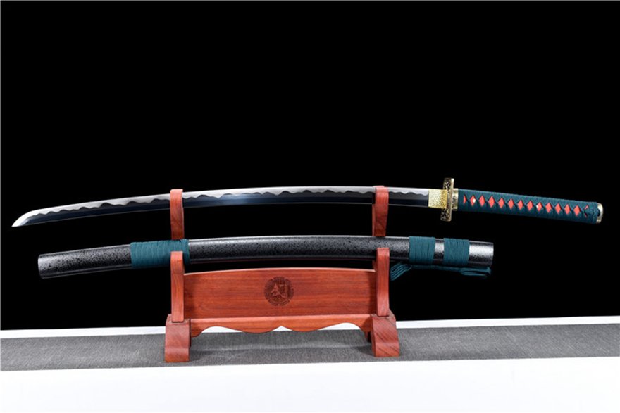 "heavenly fang" t10 clay tempered katana (non sharpened) "heavenly fang" t10 clay tempered katana (non sharpened)