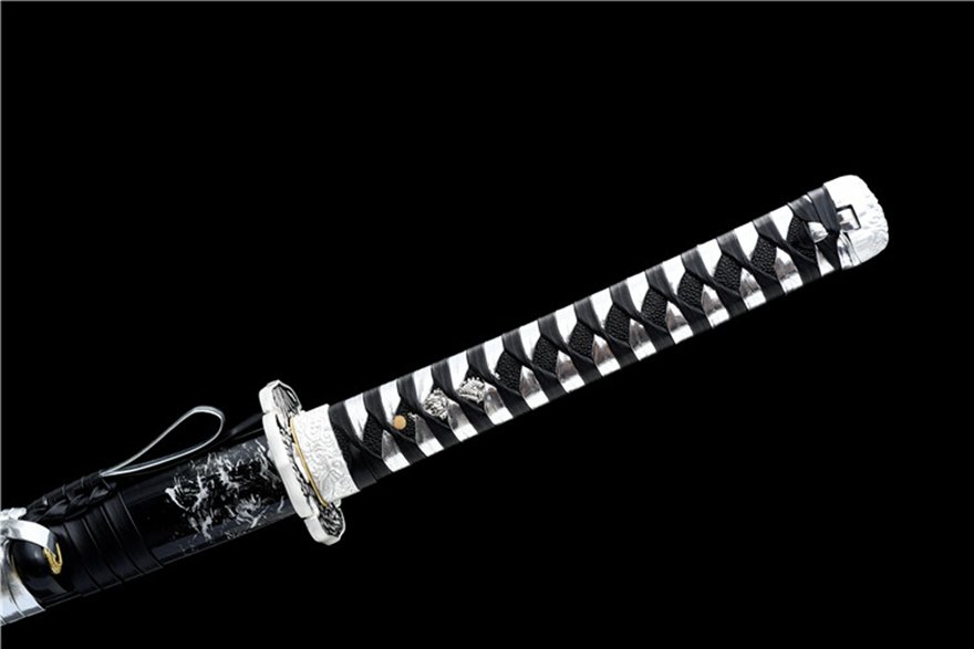 "cold frost" t10 clay tempered katana (non sharpened)