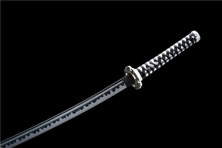 "cold frost" t10 clay tempered katana (non sharpened)
