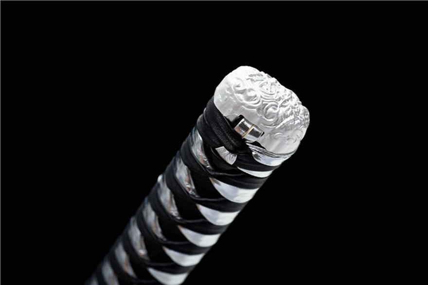 "cold frost" t10 clay tempered katana (non sharpened)