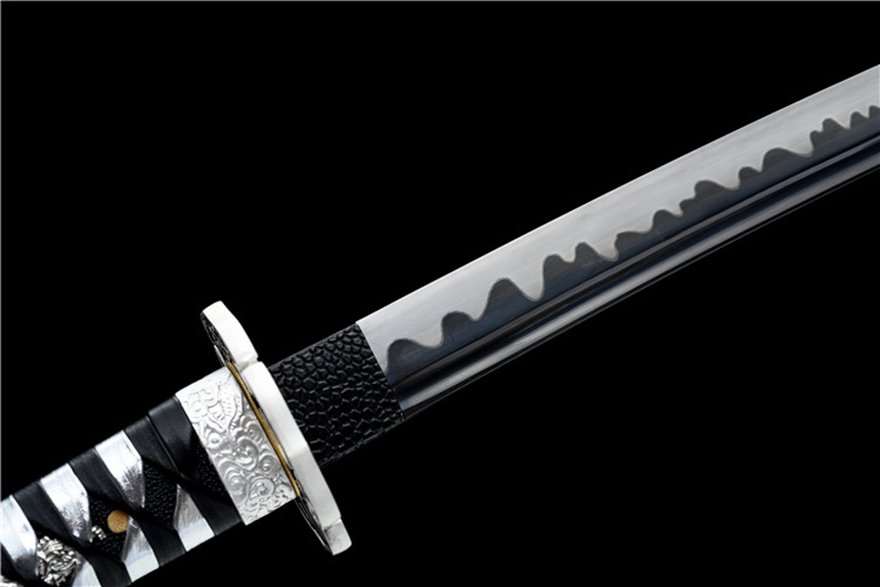 "cold frost" t10 clay tempered katana (non sharpened)