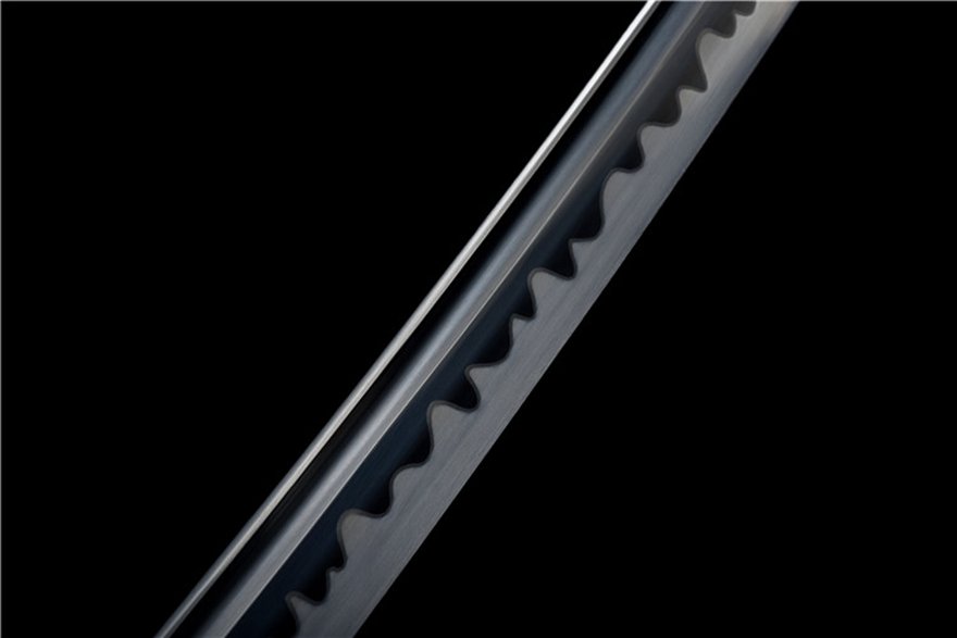 "cold frost" t10 clay tempered katana (non sharpened)