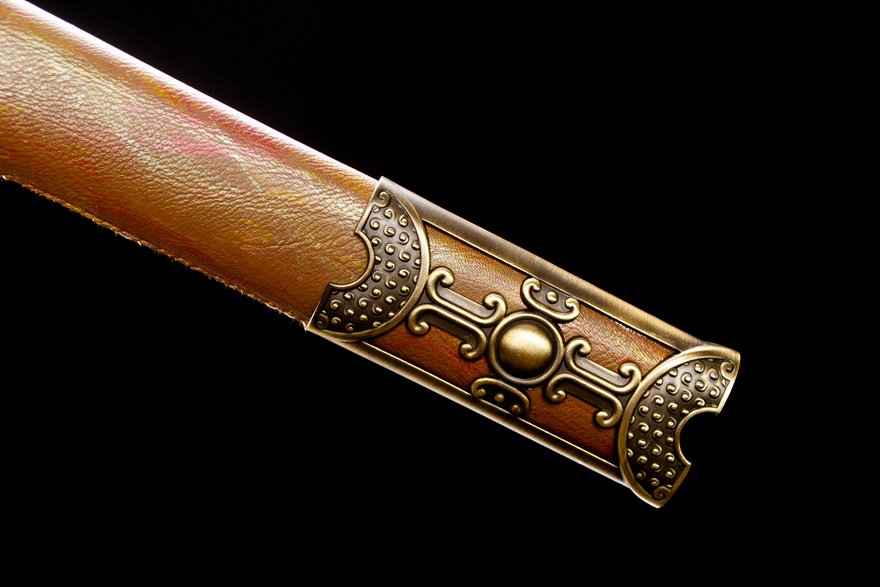 "dragon cavalry" high performance manganese steel han sword (non sharpened)