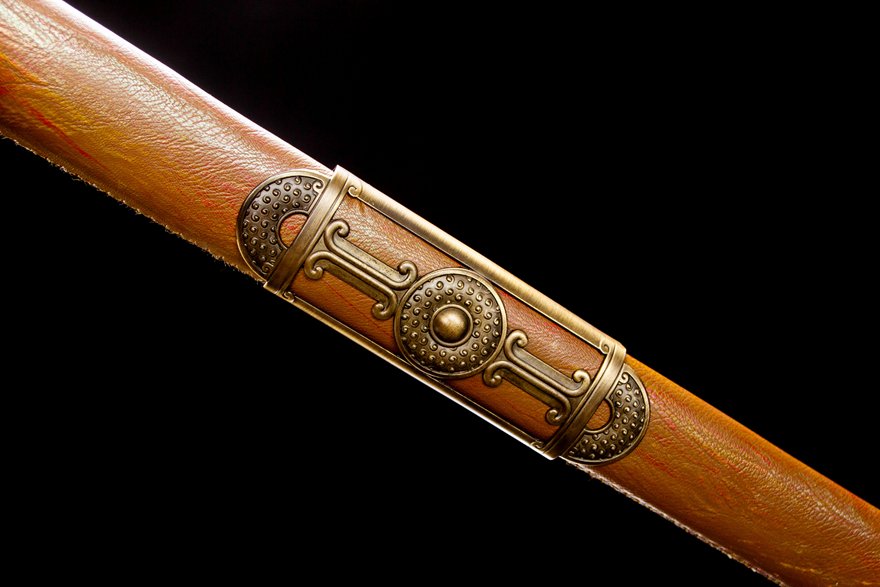 "dragon cavalry" high performance manganese steel han sword (non sharpened)