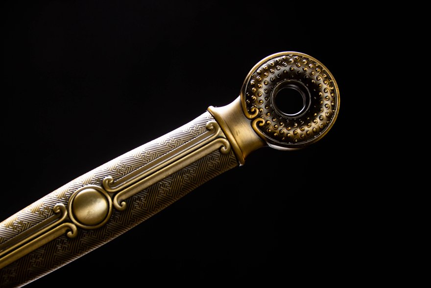 "dragon cavalry" high performance manganese steel han sword (non sharpened)