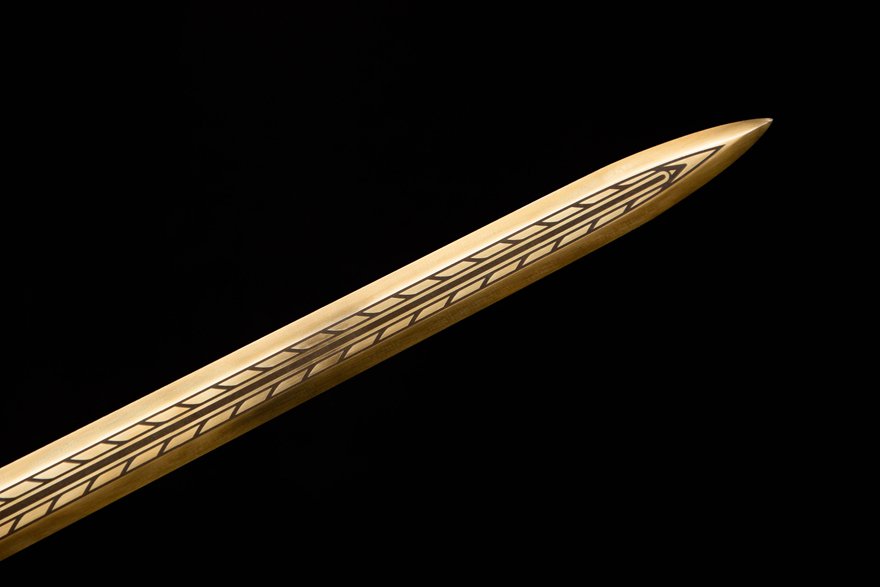 "dragon cavalry" high performance manganese steel han sword (non sharpened)