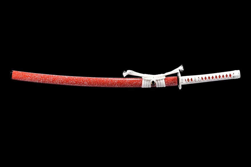 "awakening of insects" t10 clay tempered katana (non sharpened)