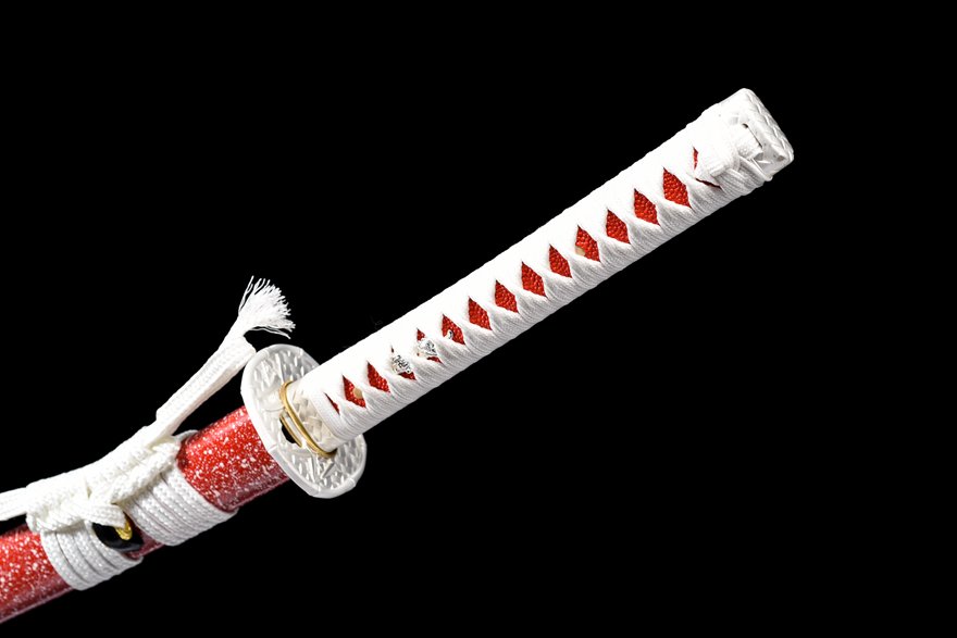 "awakening of insects" t10 clay tempered katana (non sharpened)