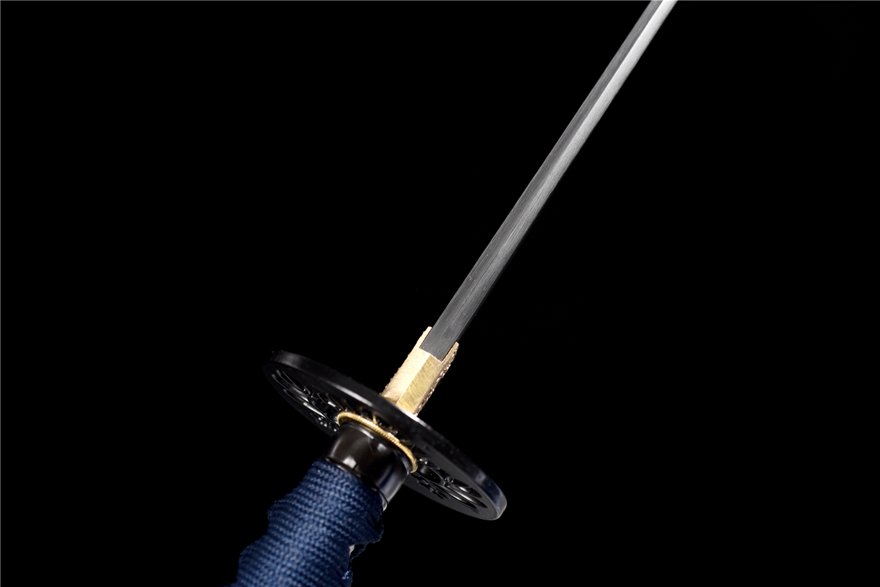 "cold night" t10 clay tempered katana (non sharpened)
