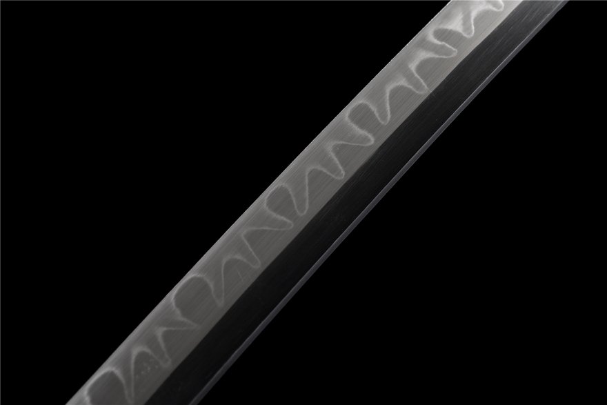"cold night" t10 clay tempered katana (non sharpened)