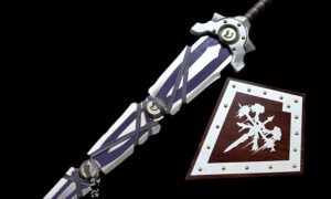 world of warcraft armageddon greatsword, 1:1 full size naxxramas two handed sword for collection & cosplay