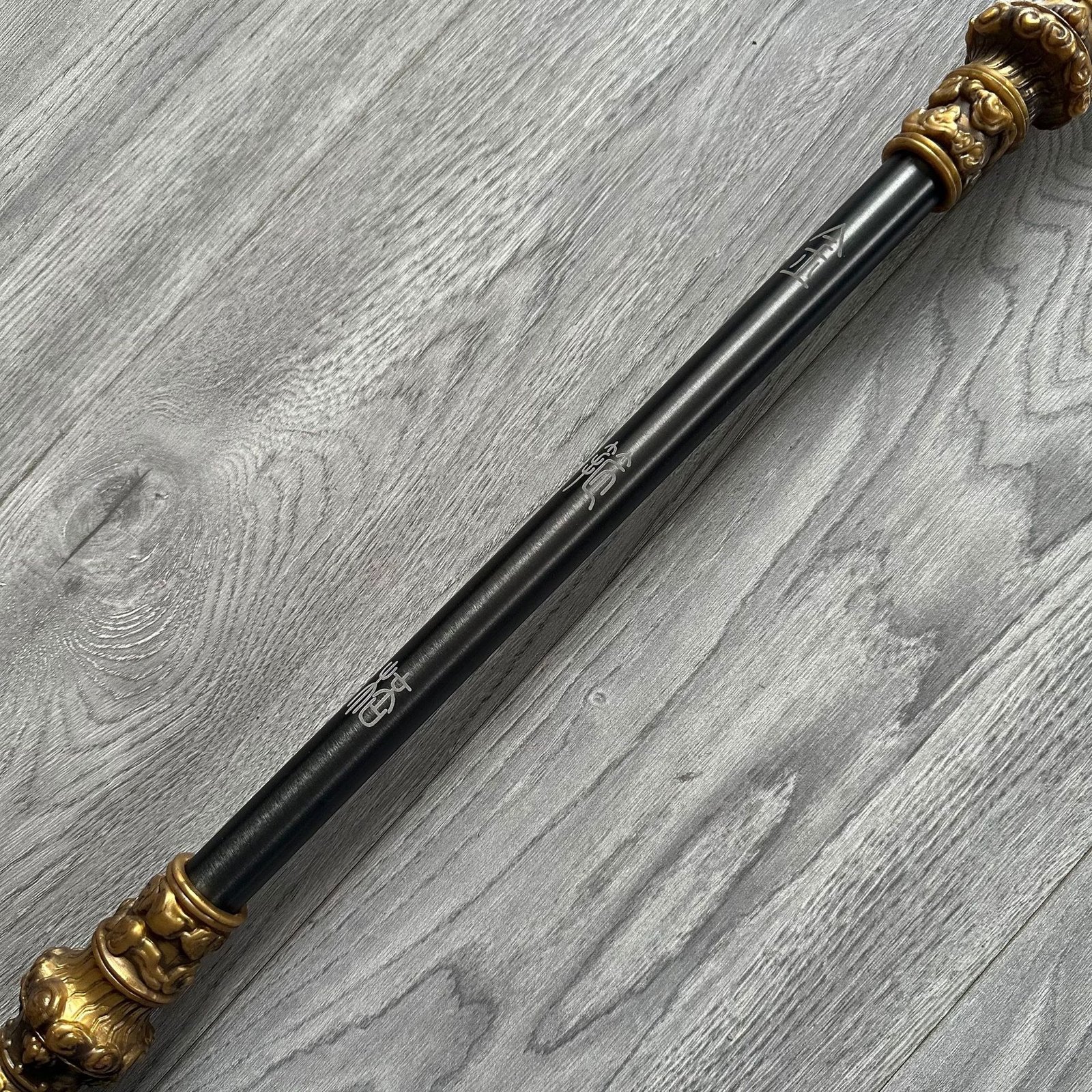 black myth: wukong ruyi golden cudgel, 1:1 full size replica for collection & cosplay