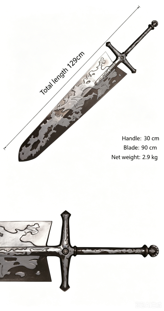 demon destroyer sword | black clover asta replica (non sharpened) demon destroyer sword | black clover asta replica (non sharpened)