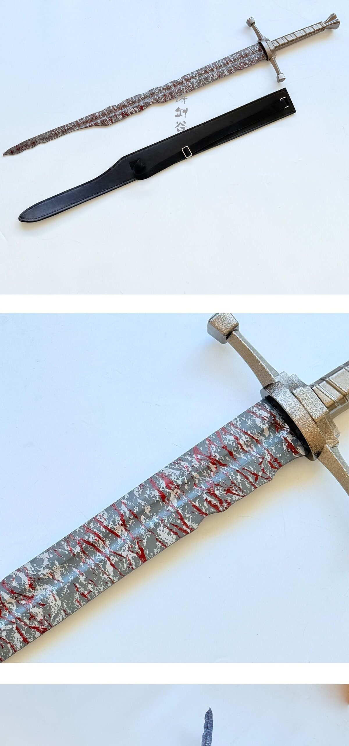 slave knight gael greatsword, dark souls iii 1:1 full size replica for display & cosplay