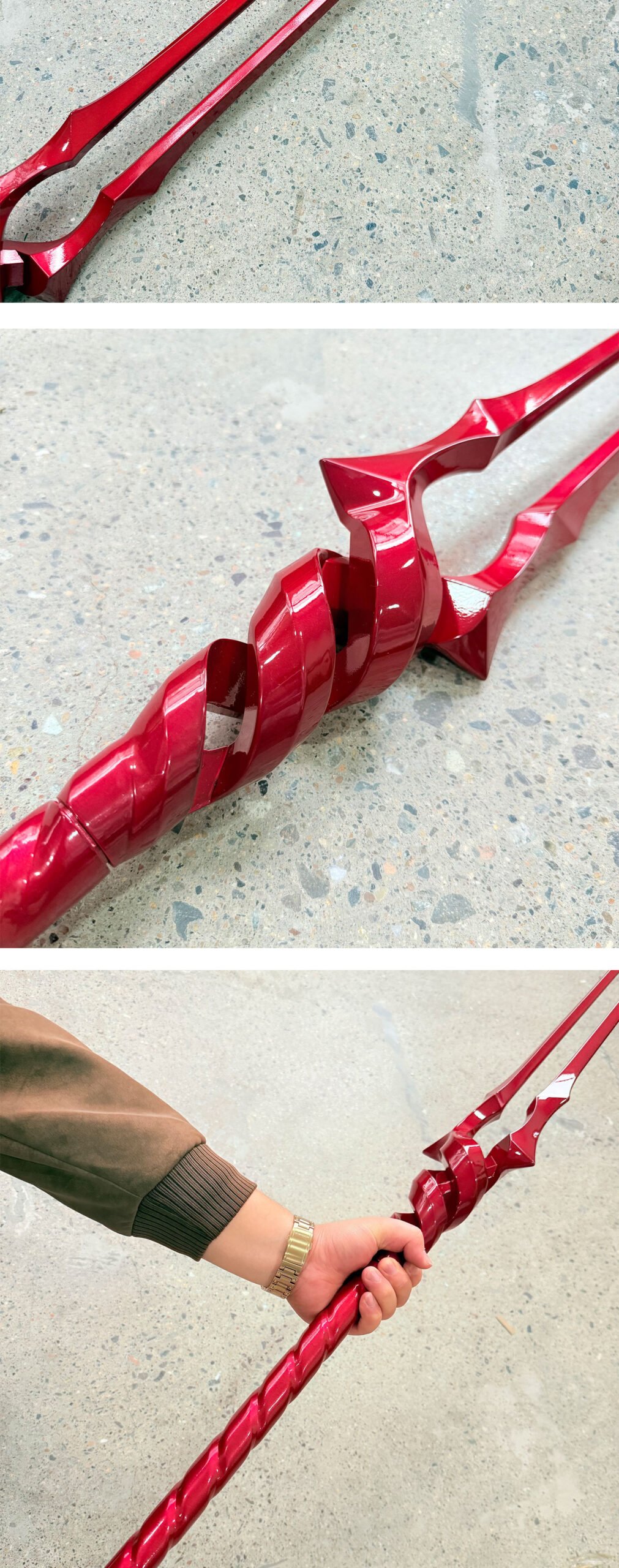 eva spear of longinus cosplay prop for collection & halloween