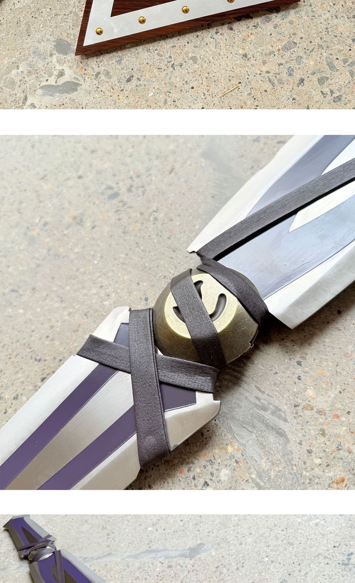 world of warcraft armageddon greatsword, 1:1 full size naxxramas two handed sword for collection & cosplay