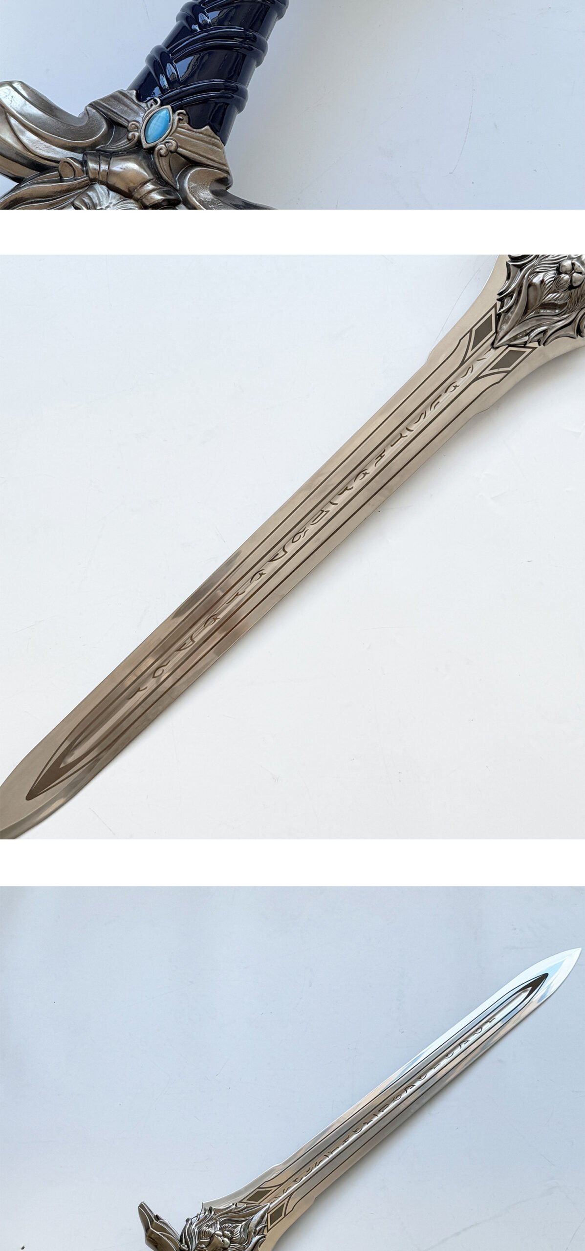 world of warcraft king llane’s royal guard sword, 1:1 full size stormwind lion greatsword for collection & cosplay