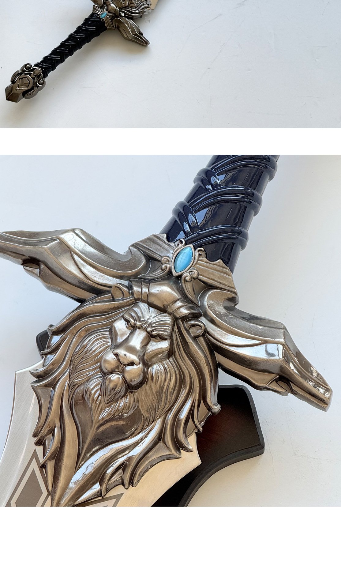 World of Warcraft King Llane’s Royal Guard Sword, 1:1 Full-Size Stormwind Lion Greatsword for Collection & Cosplay world of warcraft king llane’s royal guard sword, 1:1 full size stormwind lion greatsword for collection & cosplay