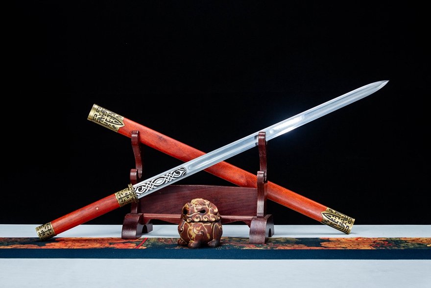 "Red Radiance" High Performance Manganese Steel Tang Sword (Non-Sharpened) "Red Radiance" High Performance Manganese Steel Tang Sword (Non-Sharpened)001