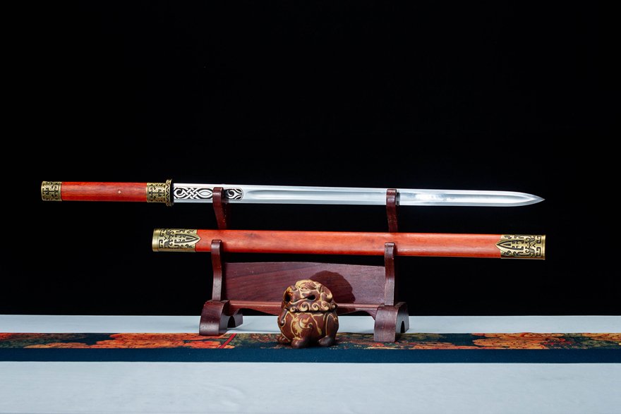 "Red Radiance" High Performance Manganese Steel Tang Sword (Non-Sharpened) dm 20260711185112 004