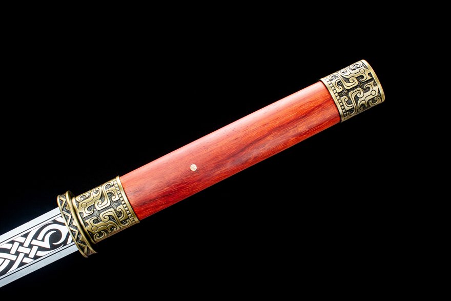 "Red Radiance" High Performance Manganese Steel Tang Sword (Non-Sharpened) dm 20260711185112 009